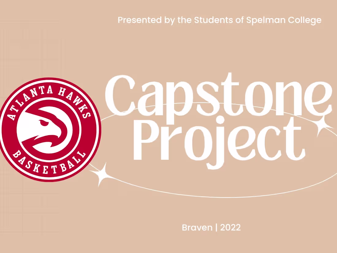 Cover image for Pitch Deck for The Atlanta Hawks 