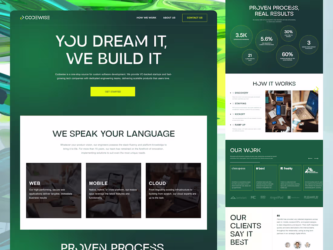 Cover image for UX/UI Website Design