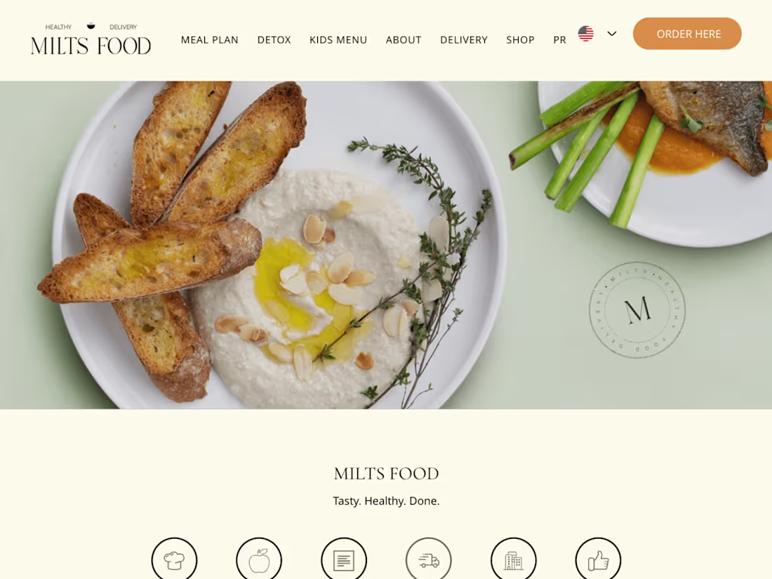 Cover image for Milts Food | Healthy Food Delivery | Cyprus