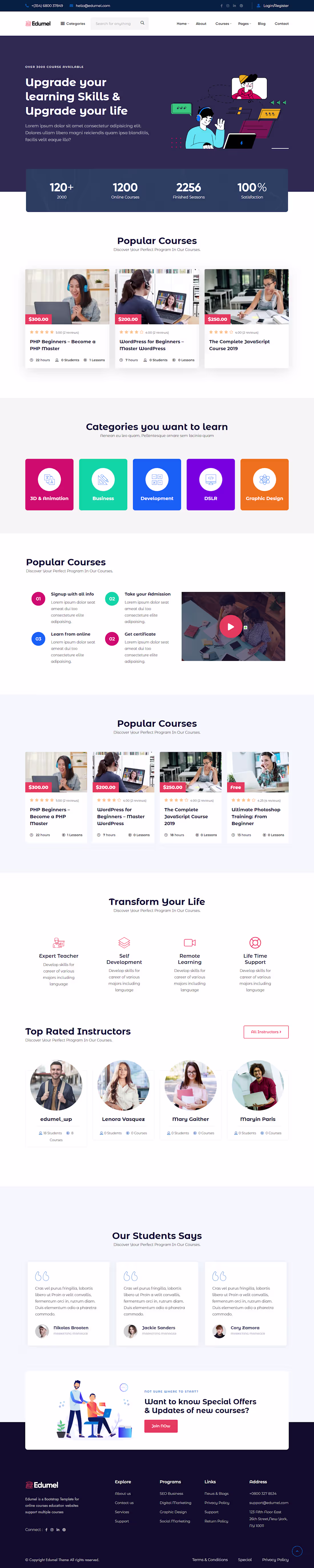 Cover image for LMS Website / Online Course