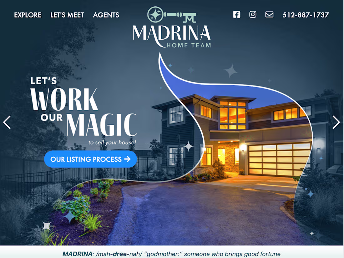Cover image for Home — Madrina Home Team