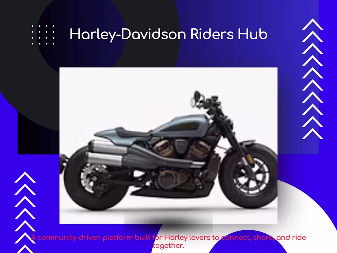 Cover image for Harley-Davidson Riders Hub