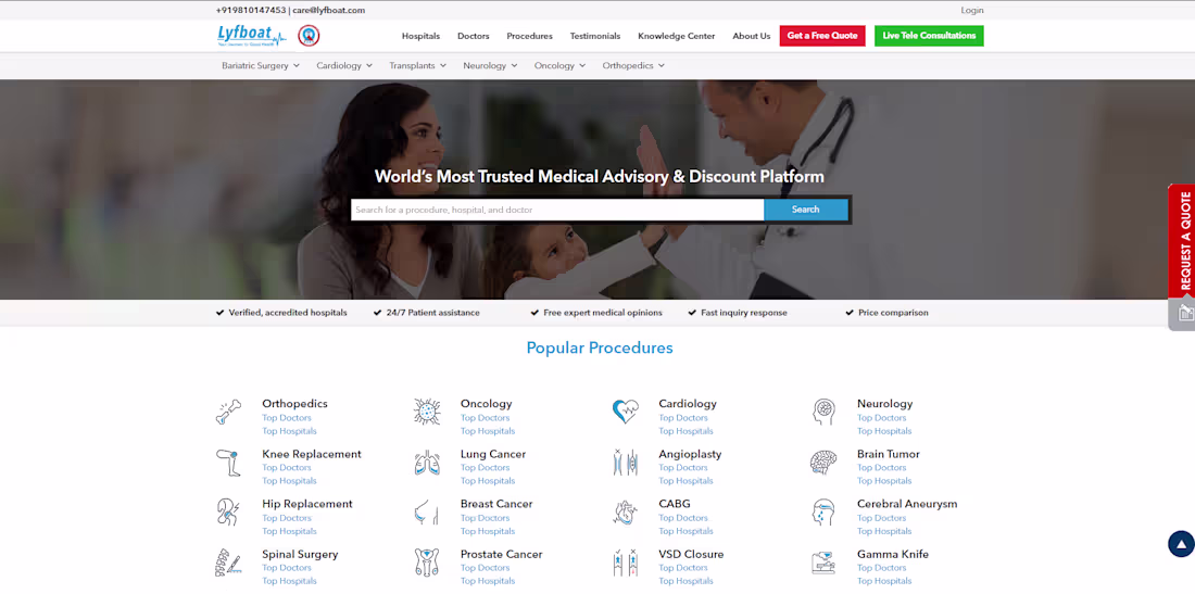 Cover image for Hospital Management System for Lyfboat