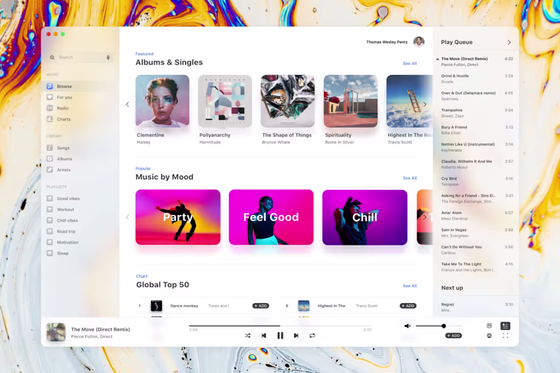 Cover image for Apple Music Concept