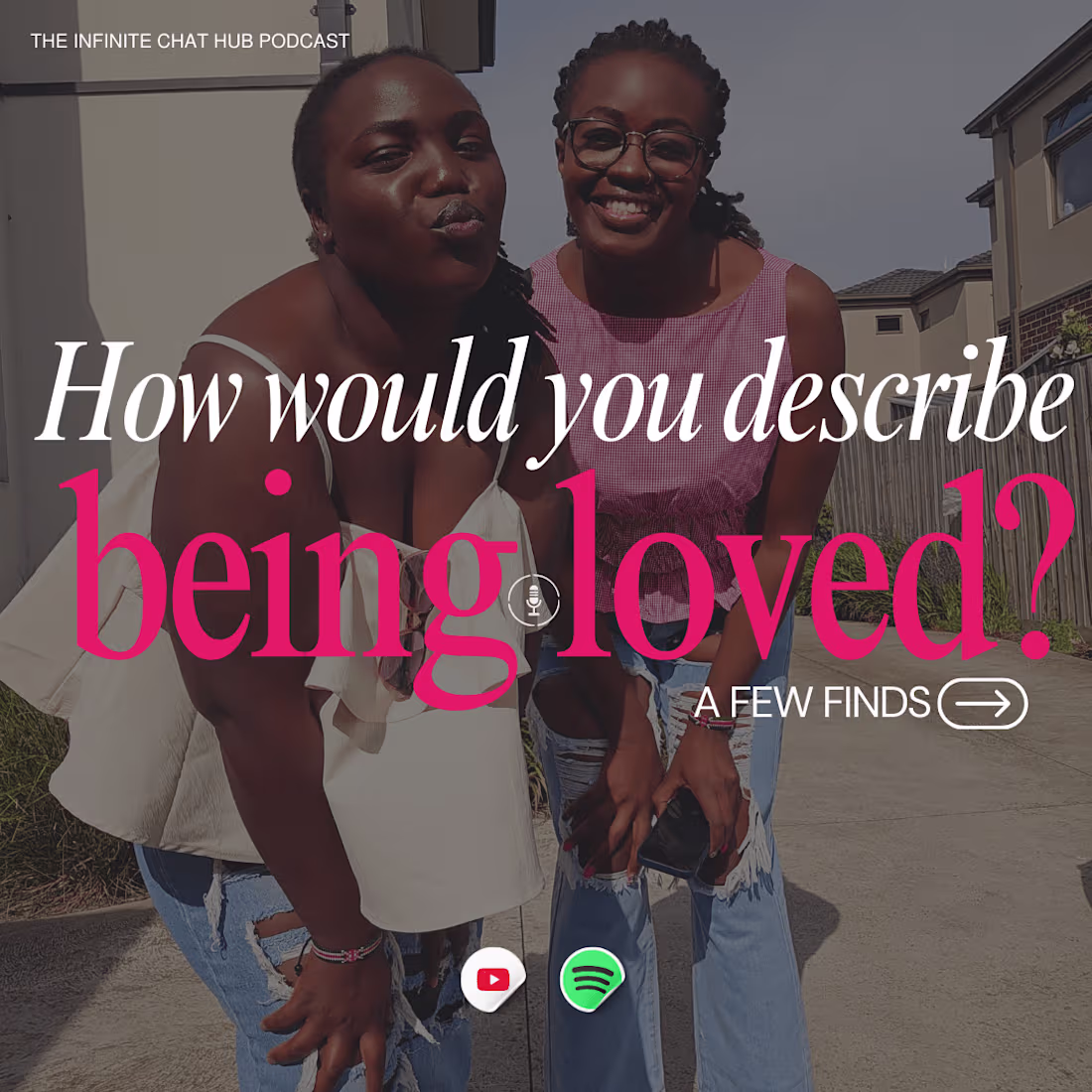 Cover image for Social Media Carousels for The Infinite Chat Hub Podcast