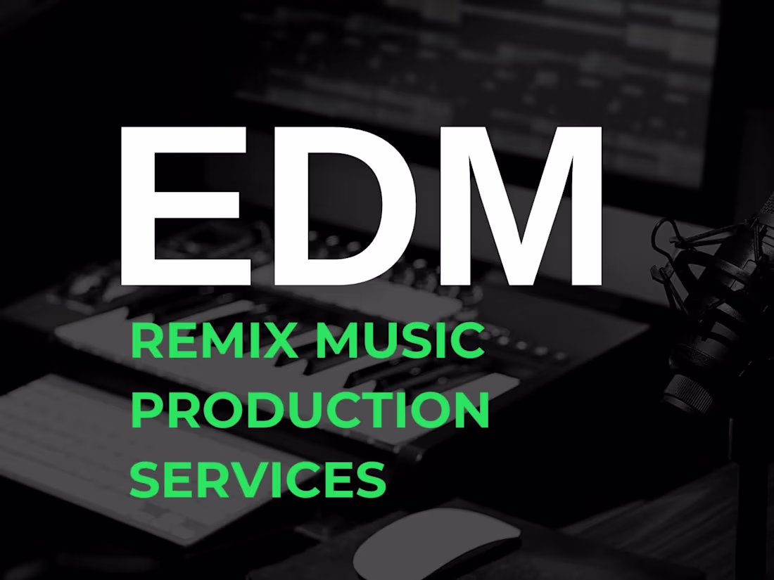 Cover image for EDM Remix Services