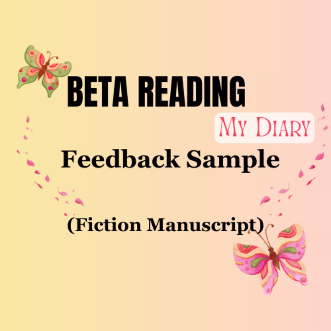 Cover image for Beta Reading Feedback Sample (Fiction