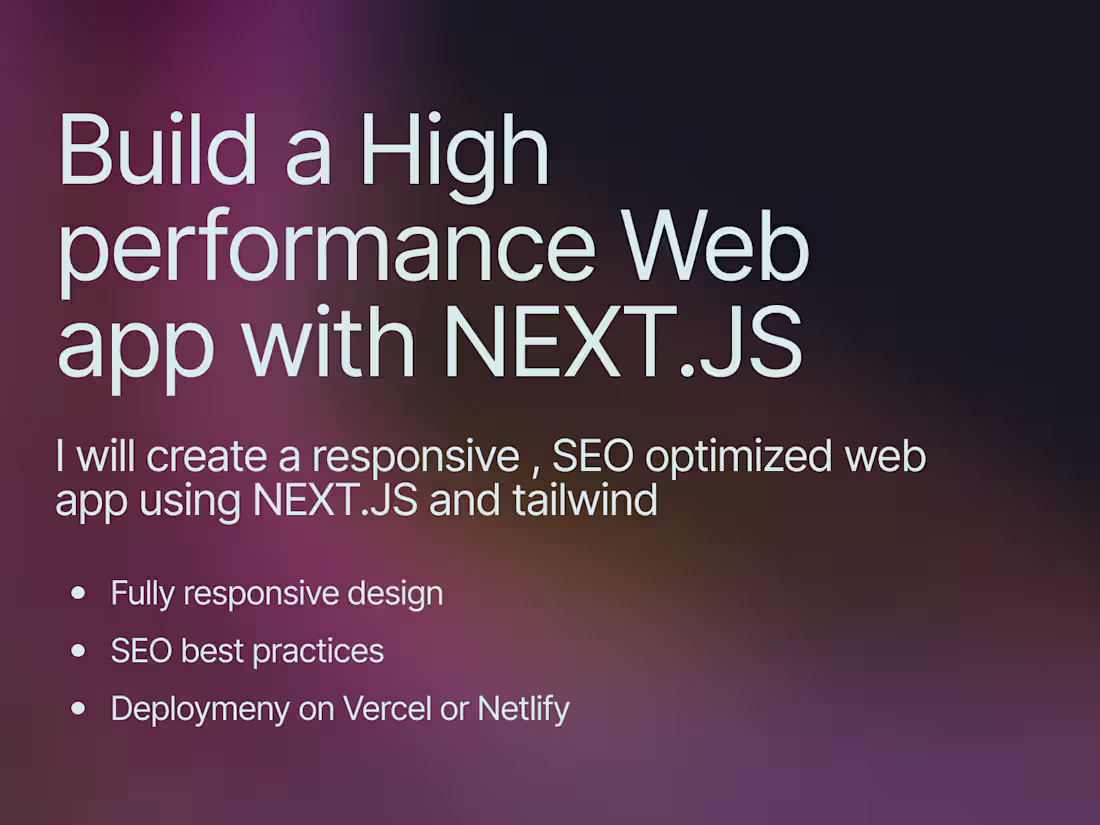 Cover image for Build a High-Performance Landing Page with Next.js