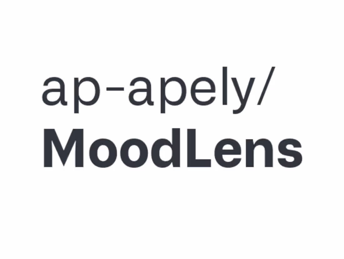 Cover image for MoodLens: Sentiment Analysis Dashboard