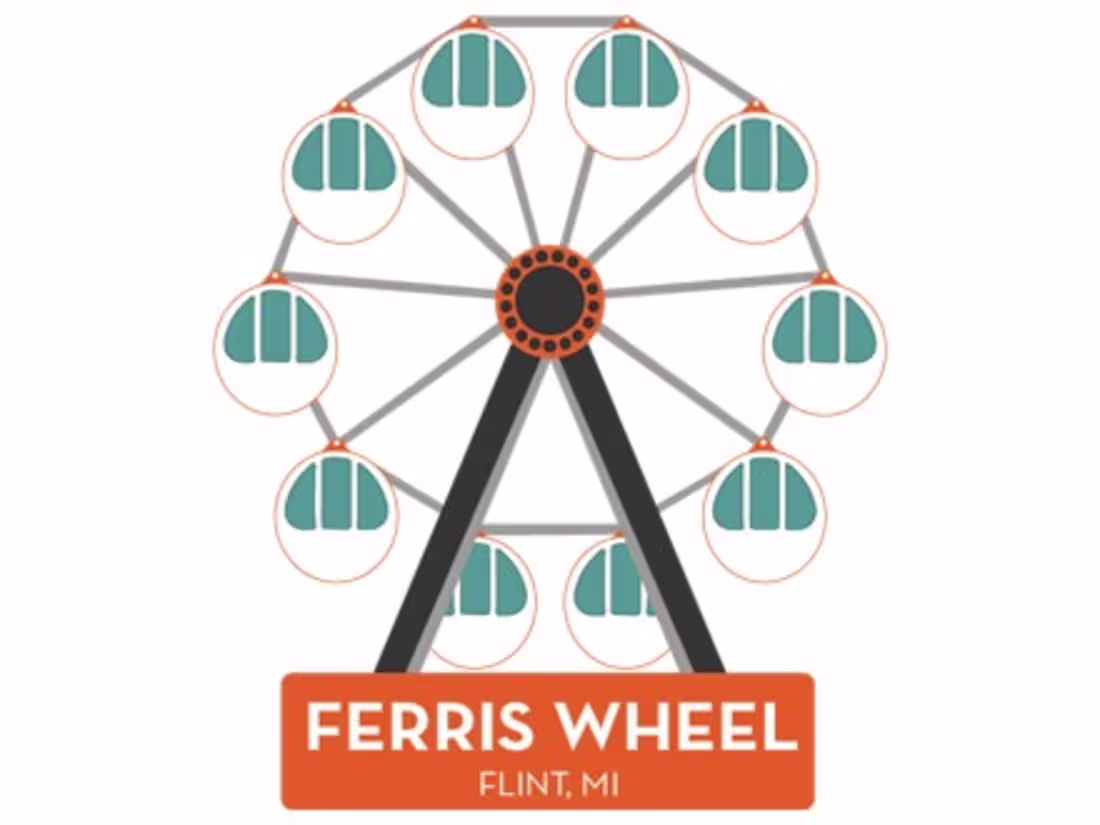 Cover image for Ferris Wheel - Logo Animation