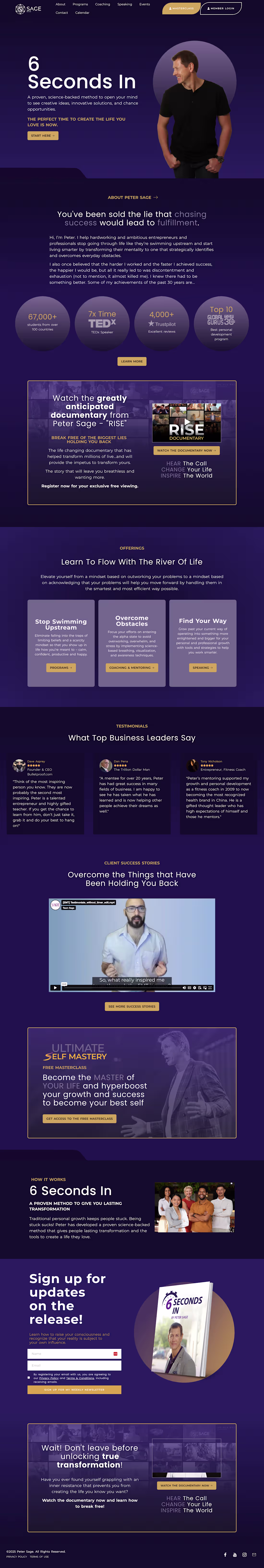 Cover image for Peter Sage - Funnel/ Courses setup in Kajabi.