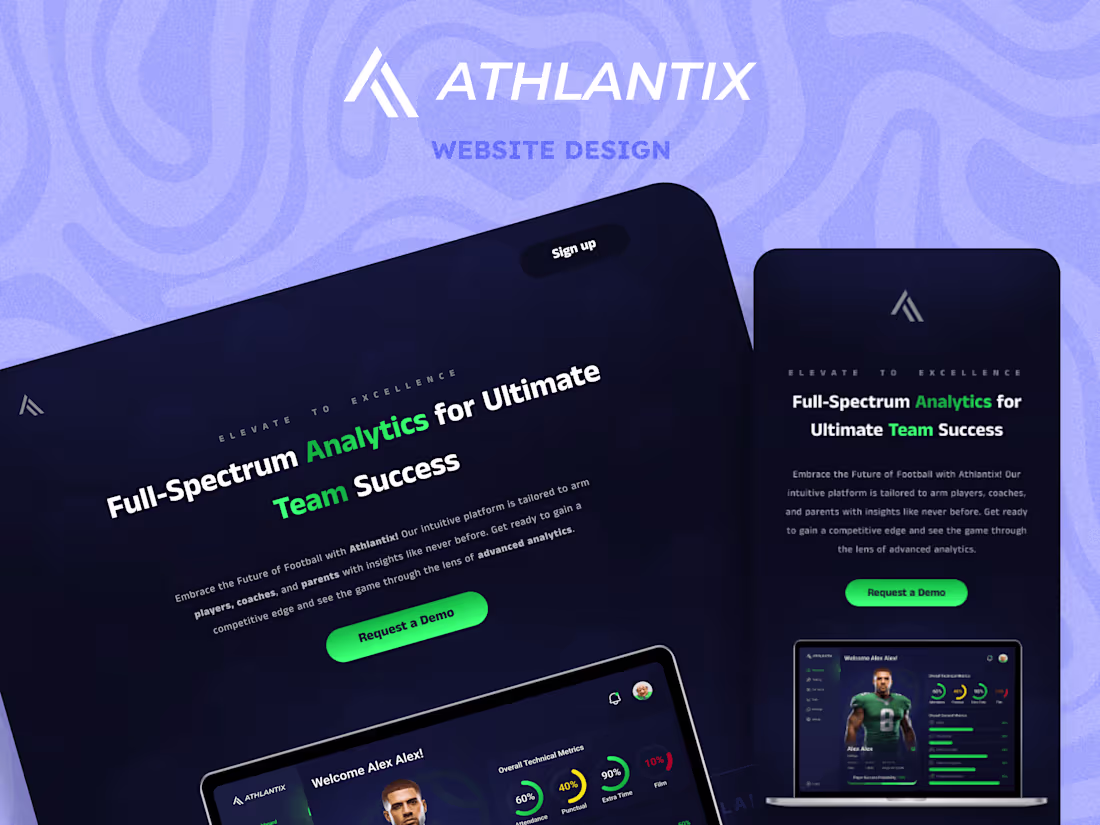 Cover image for Athlantix: Platform for dynamic needs of Football Athletes
