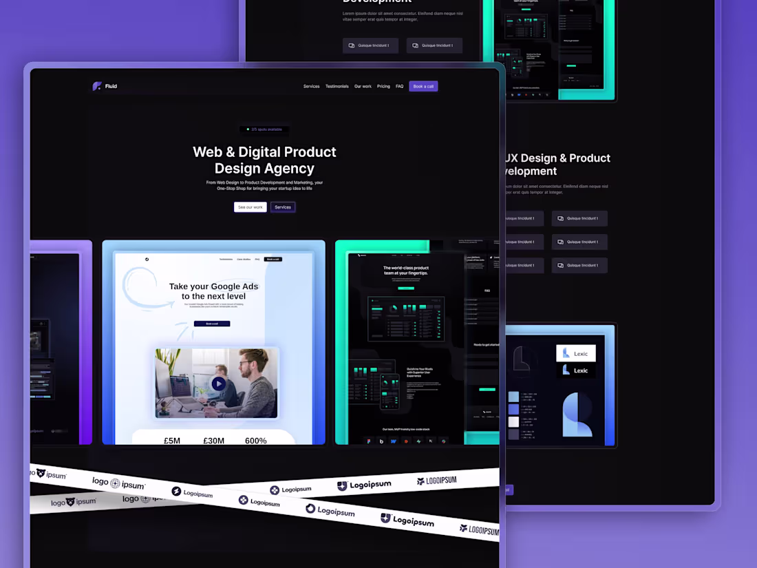 Cover image for Landing page Design and Framer Implementation