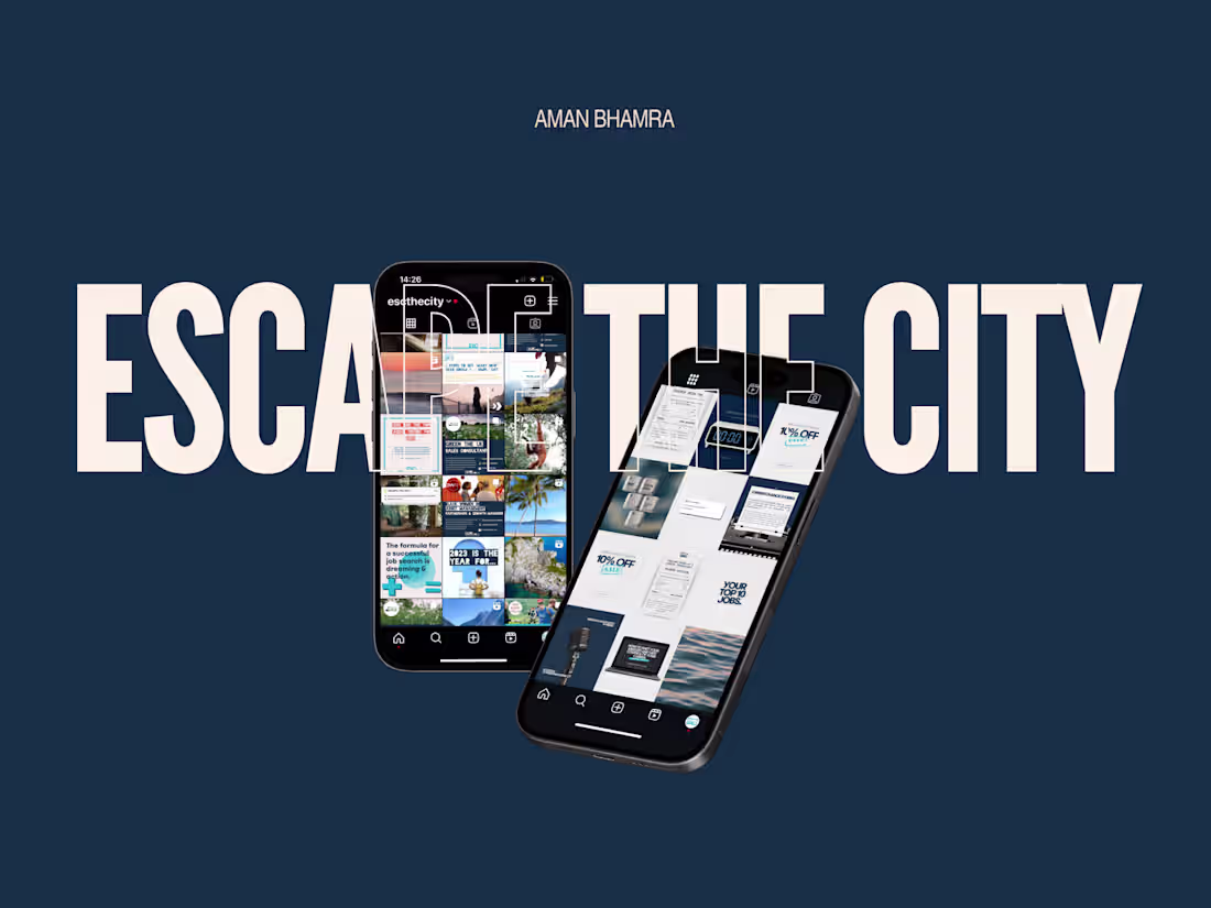Cover image for Social Media Revamp for Escape the City