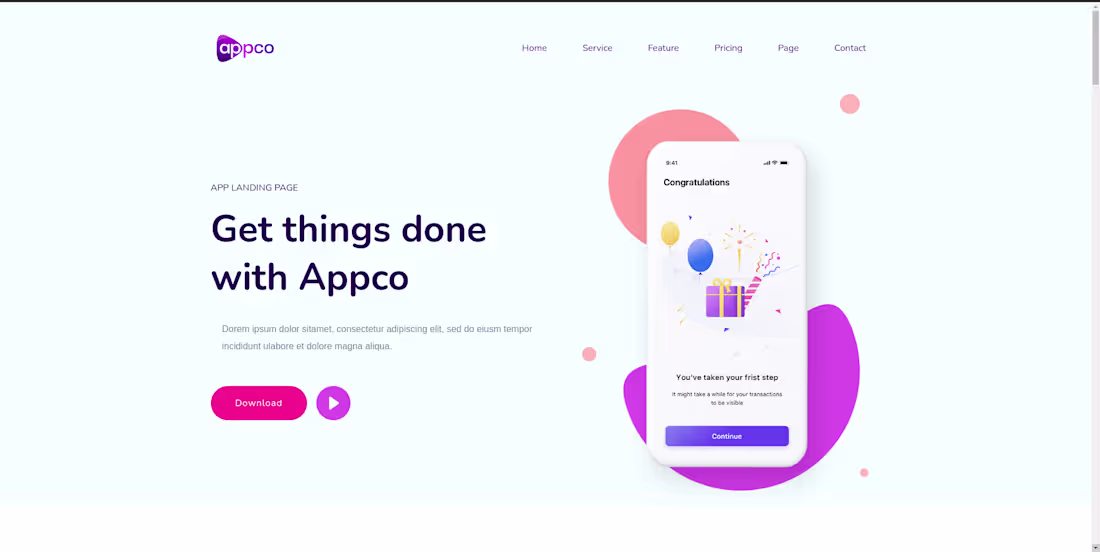 Cover image for Simple Template | HTML CSS