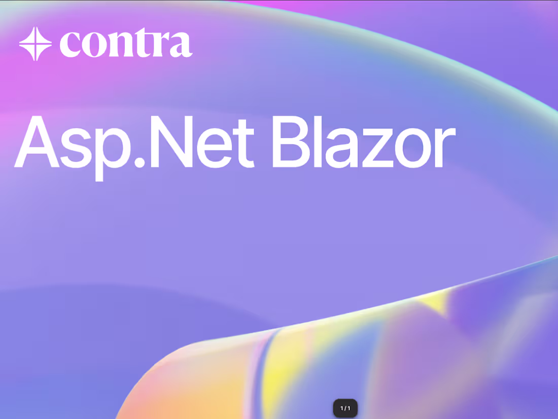 Cover image for I build modern, high-performance web apps with Blazor and .NET