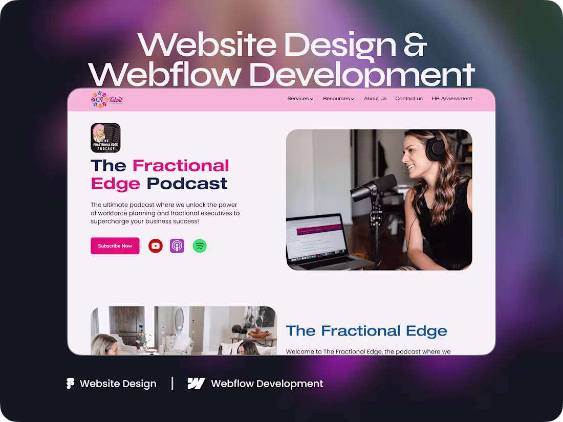Cover image for Custom Web Design & Webflow Development for Your Business