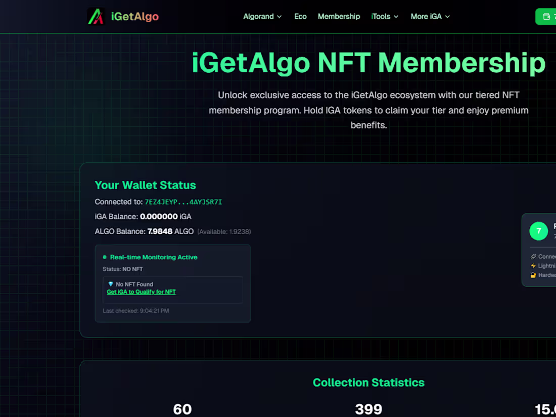 Cover image for iGetAlgo: Automated Web3 Platform &