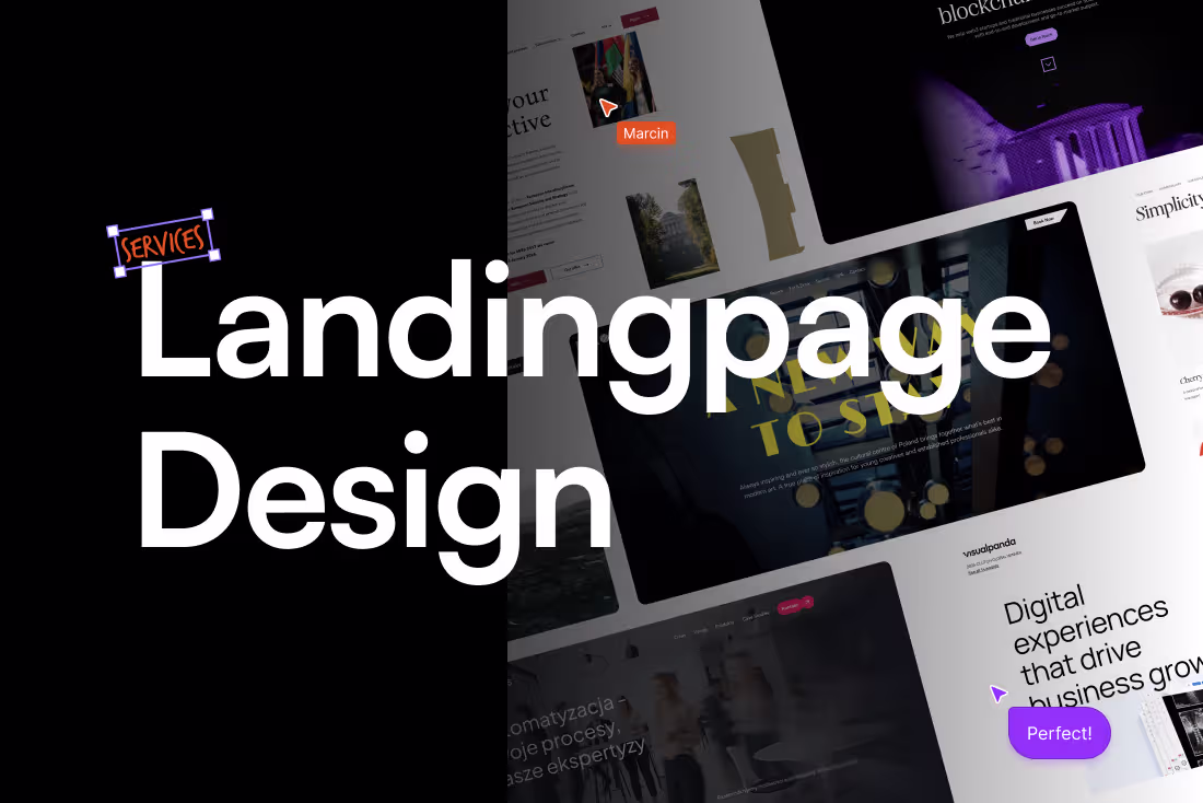 Cover image for Landingpage / Design