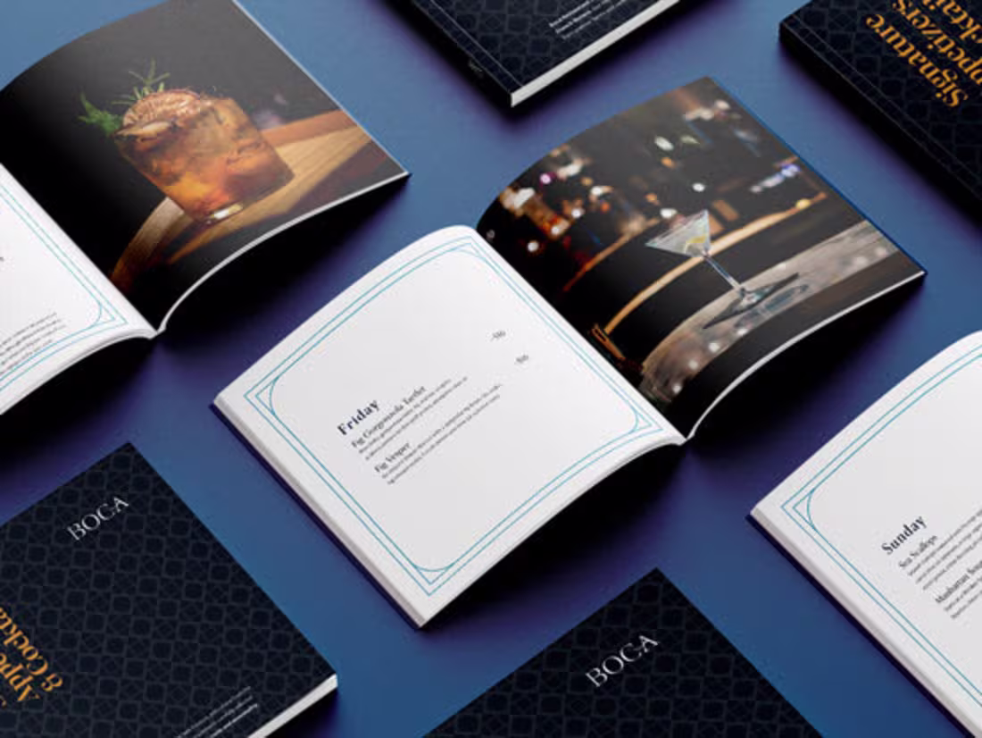 Cover image for BOCA Restaurant - Branding