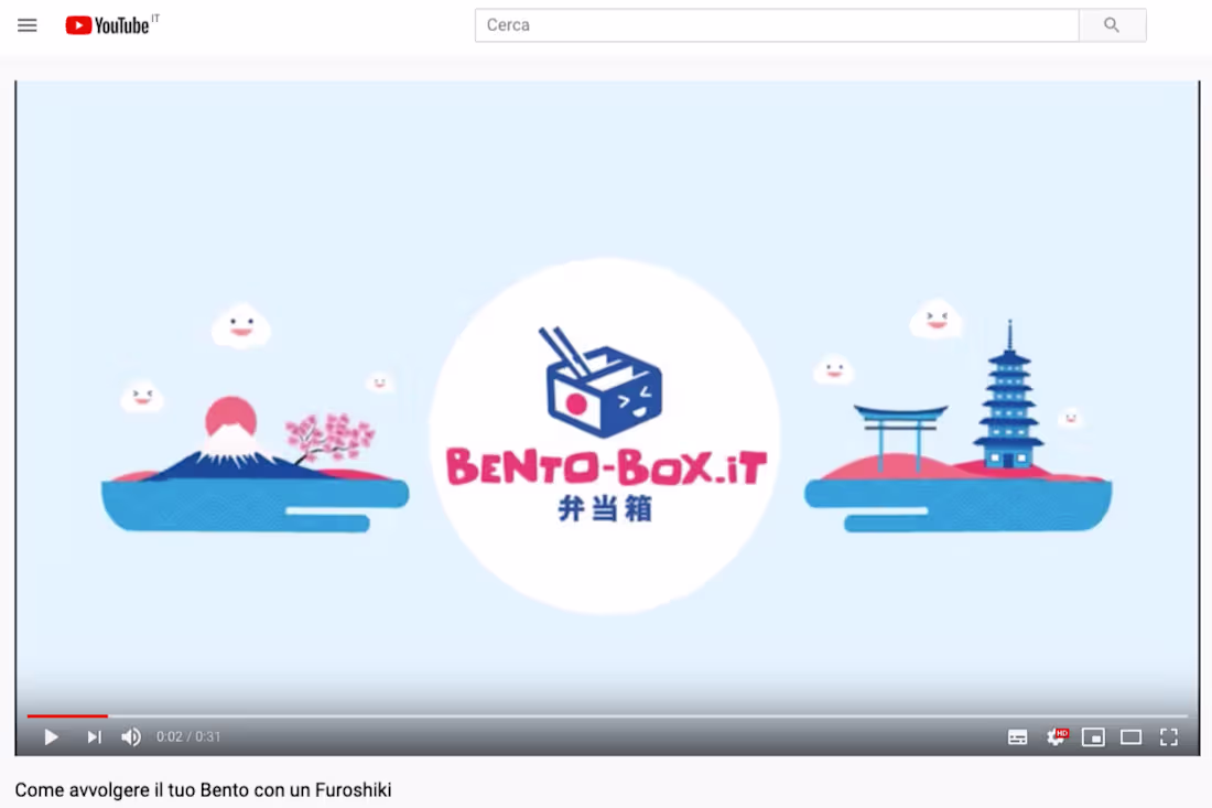 Cover image for Furoshiki Bento-box video