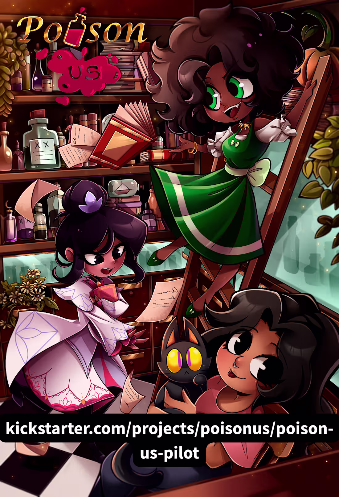 Cover image for Kickstarter for Poison Us project