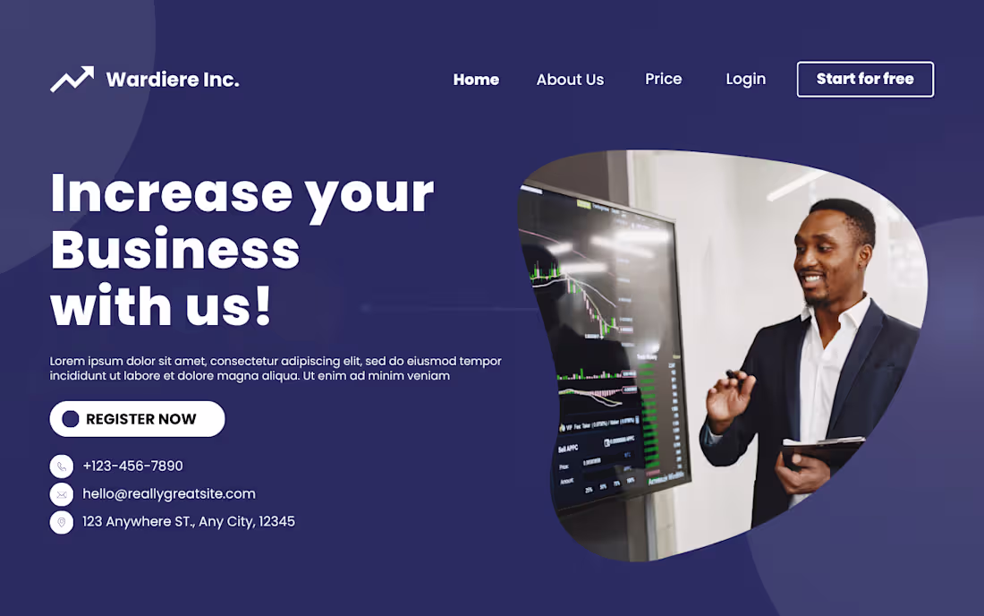 Cover image for Created a strategic landing page