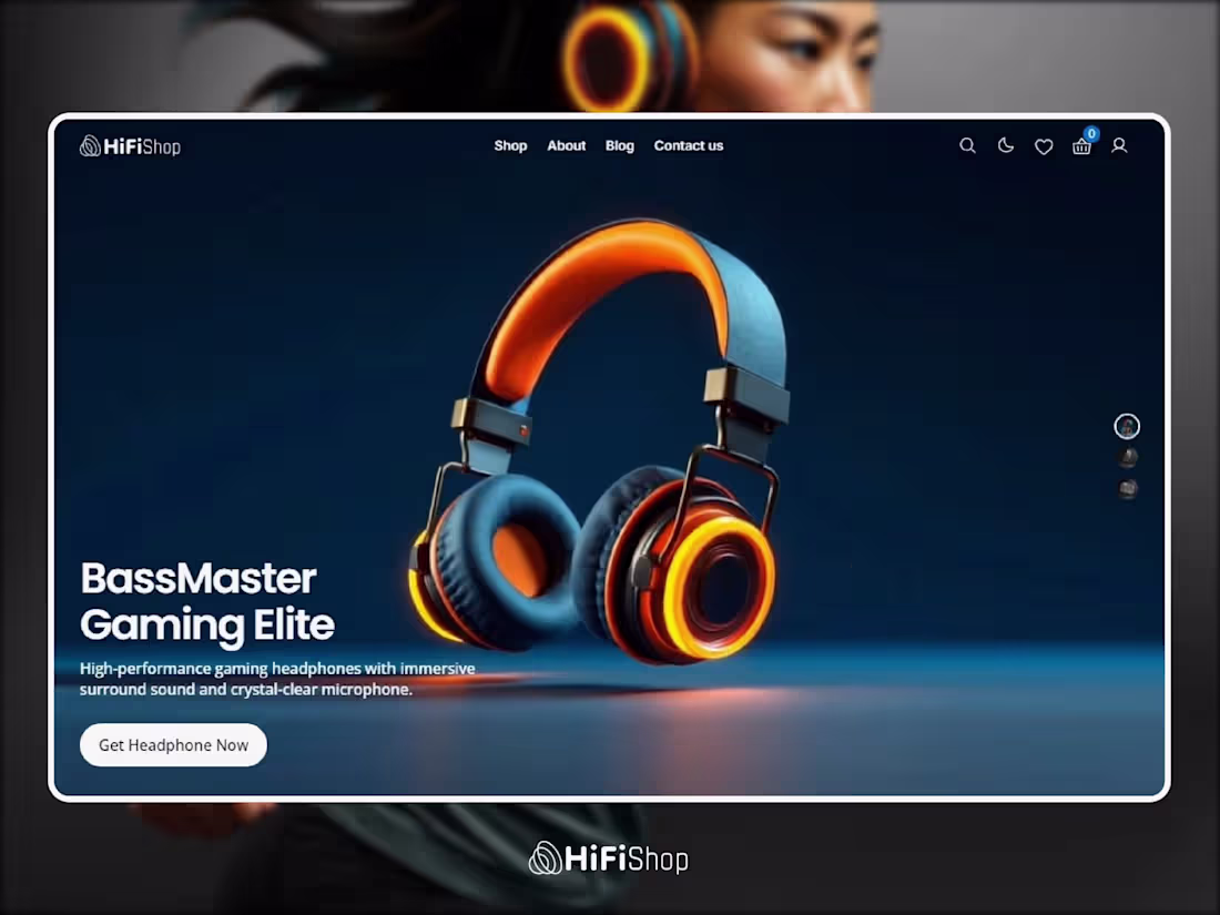 Cover image for Framer landing page - design & development & copywriting