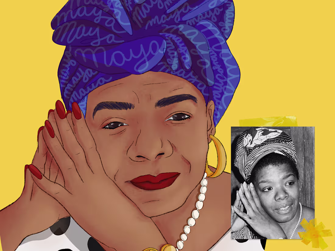 Cover image for An Illustration Tribute to Maya Angelou
