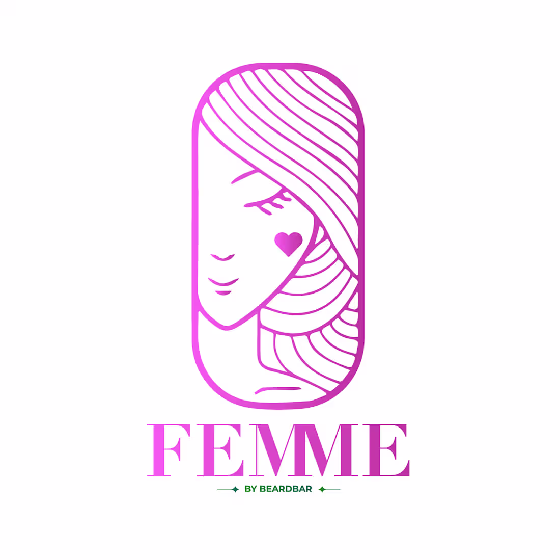 Cover image for LOGO de FEMME a women beauty salon :: Behance