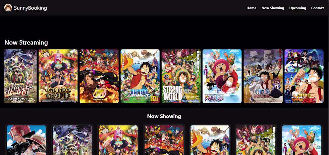 Cover image for Movie Booking Website : An