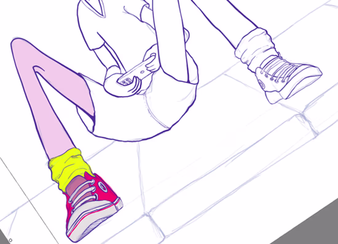 Cover image for A Big head Character