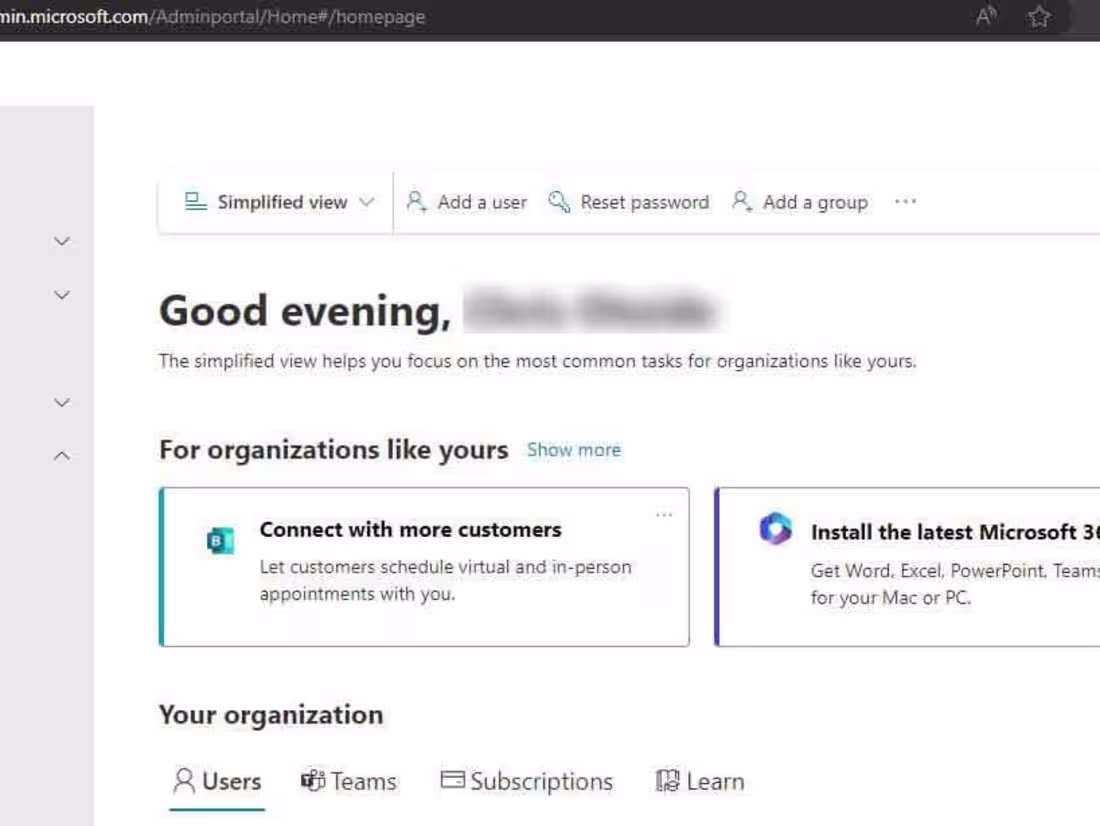 Cover image for Setup Microsoft 365 Business for Goal-Net International