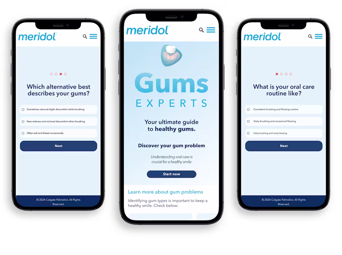 Cover image for Meridol Gum Experts Gamified Interface Development