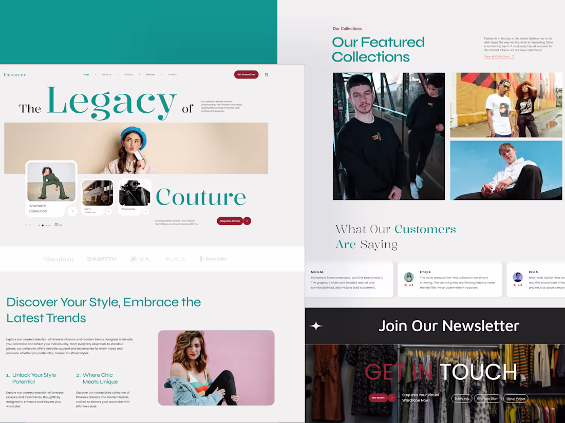 Cover image for Easewear - Modern Fashion Brand