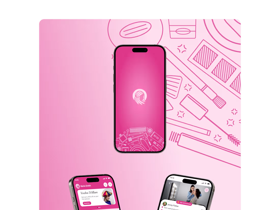 Cover image for Beautician and Salon application