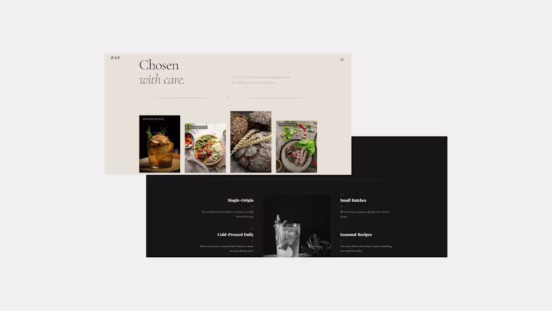 Cover image for Zai is a restaurant that