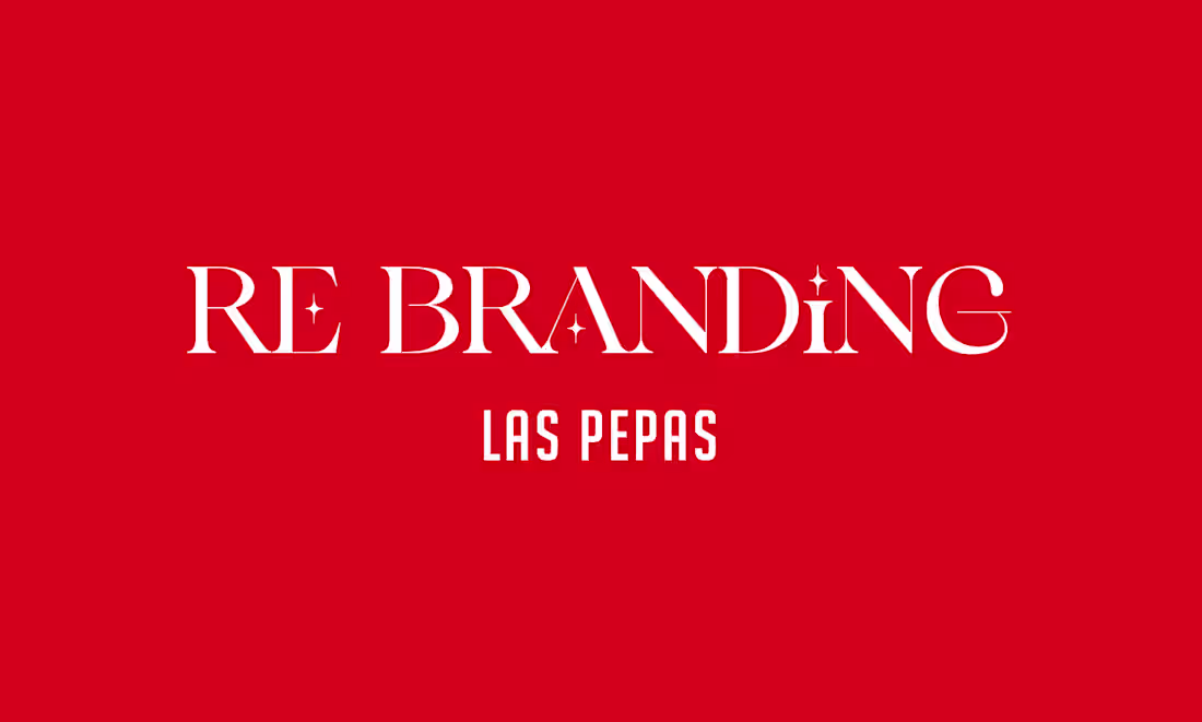 Cover image for Rebranding - Las Pepas