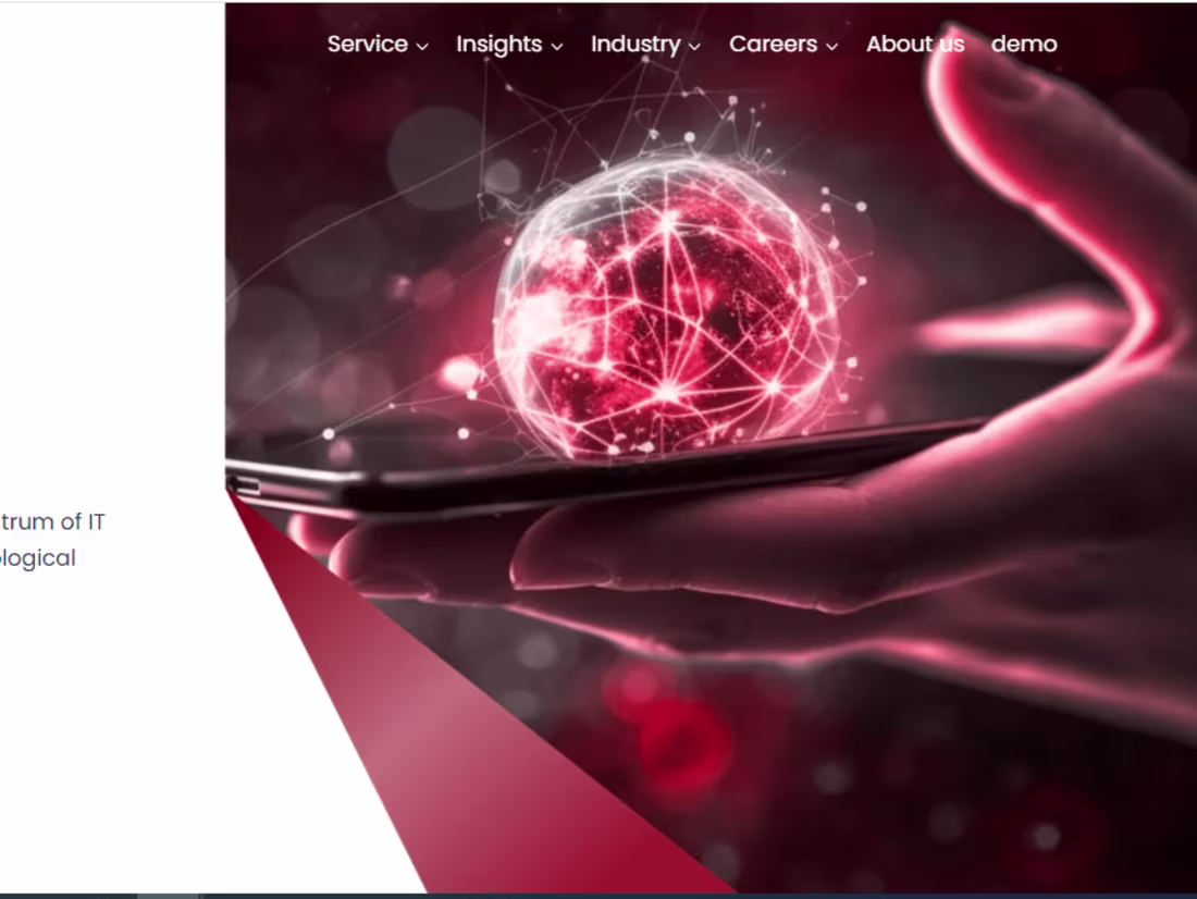 Cover image for IT COMPANY WEBSITE