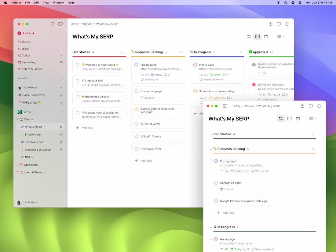 Cover image for Todoist App for macOS (Figma Freebie)