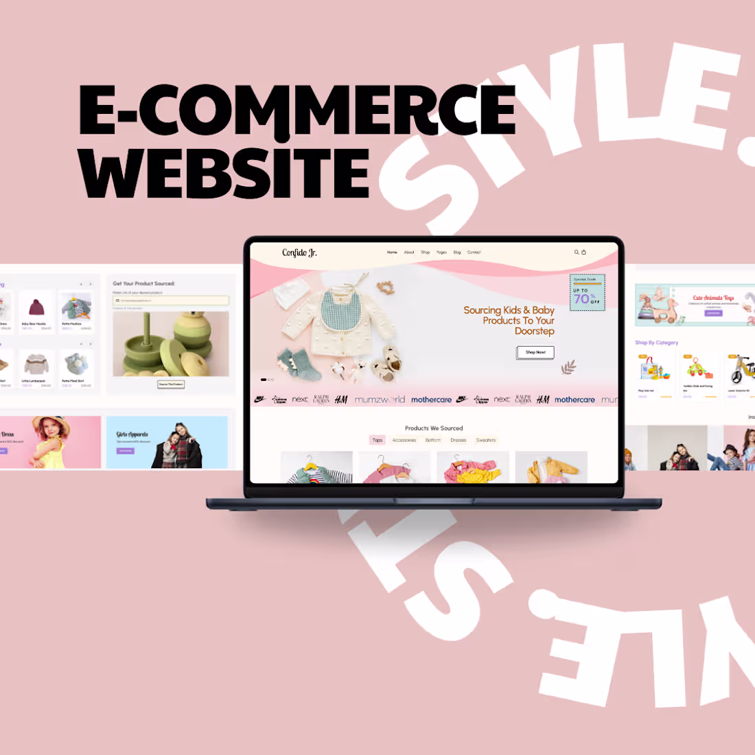 Cover image for Just designed an e-commerce website UI 🛒 Focused on smooth ...