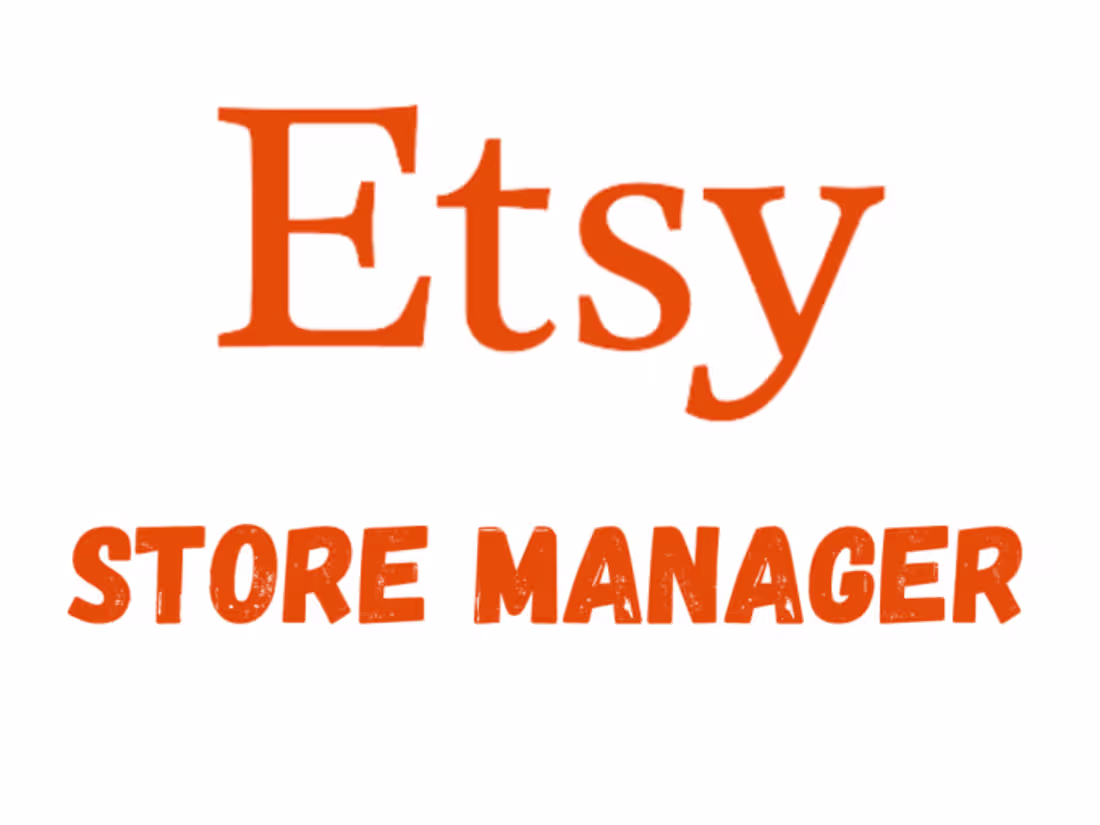 Cover image for I will be your etsy VA for store management