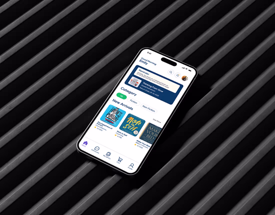 Cover image for Golib Library App UI UX Case Study