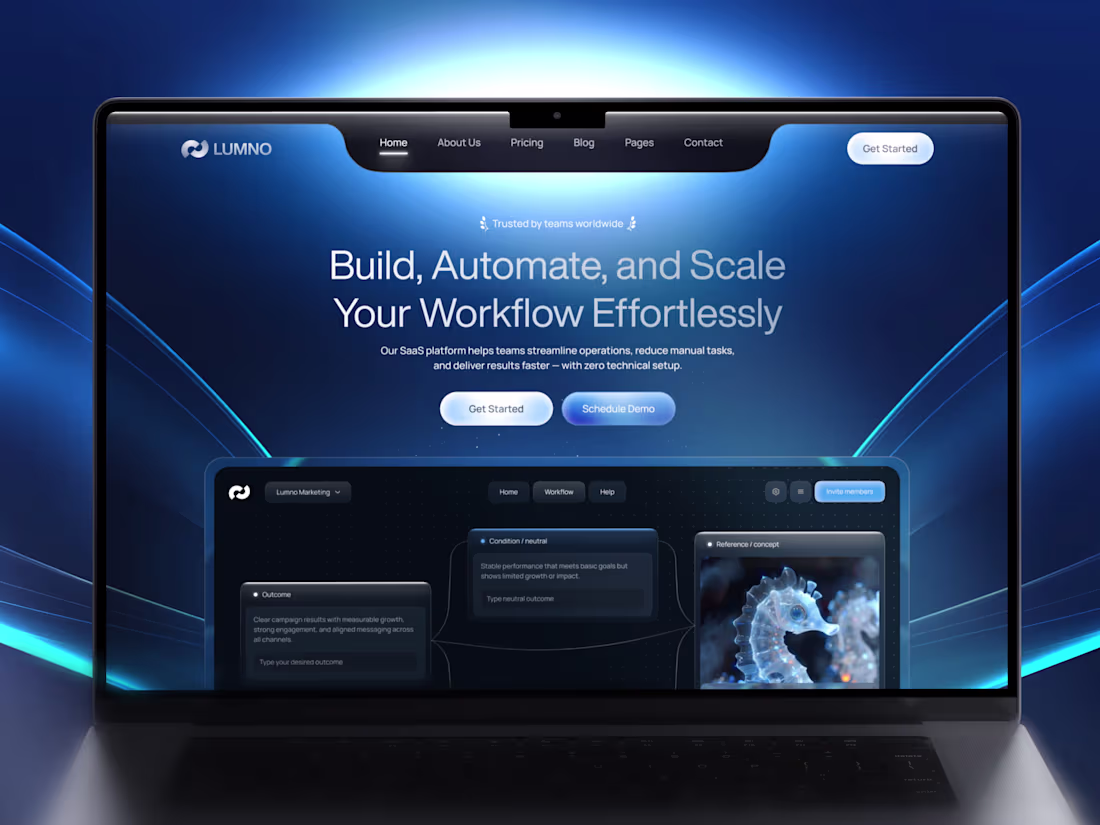 Cover image for Website Design & Branding for Innovative SaaS