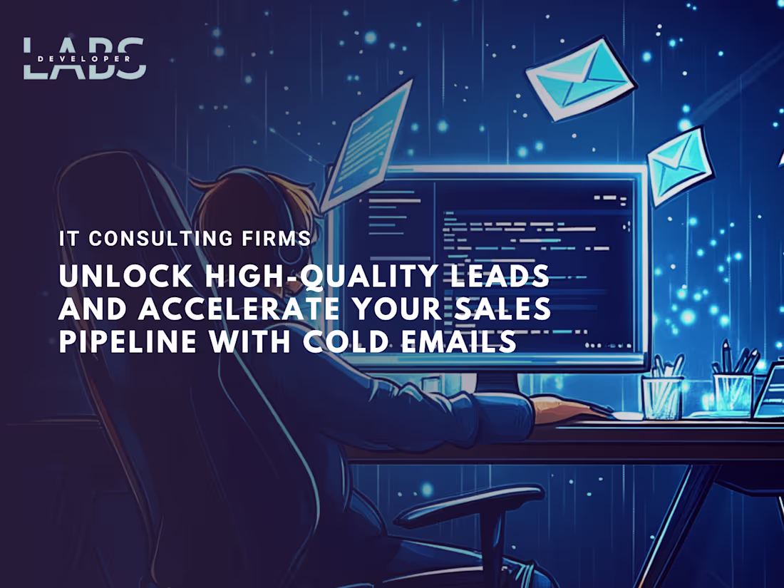Cover image for Cold Email Lead Generation for IT Consulting Firms