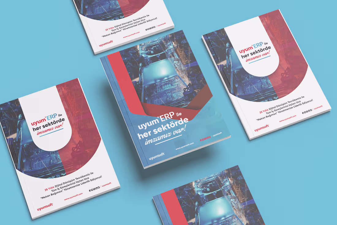 Cover image for uyumERP Full Page Magazine Ads