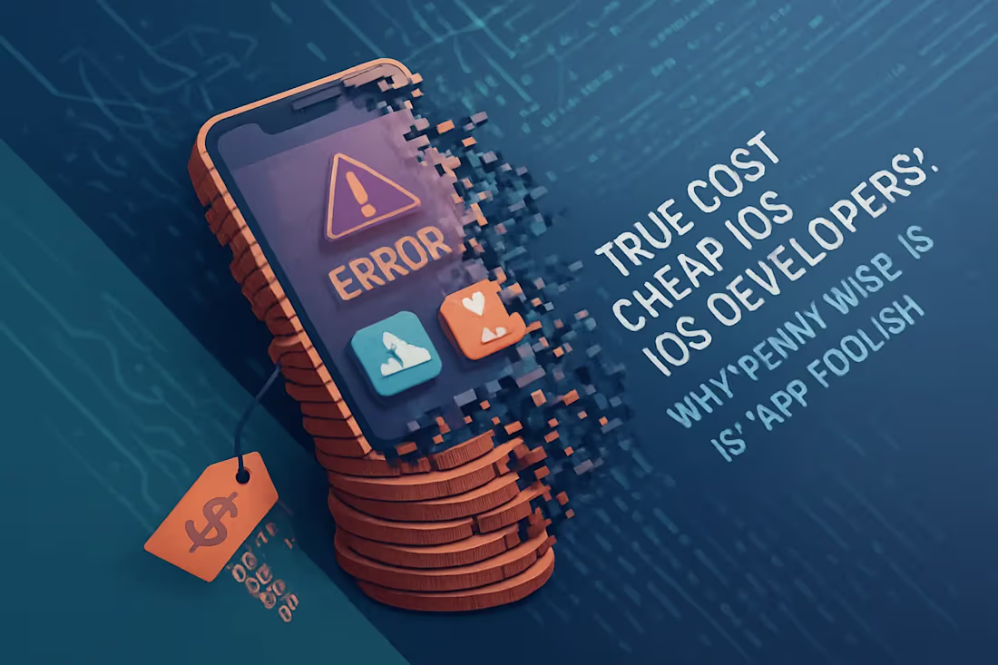Cover image for The True Cost of Cheap iOS Developers: Why 'Penny Wise' is 'App Foolish'