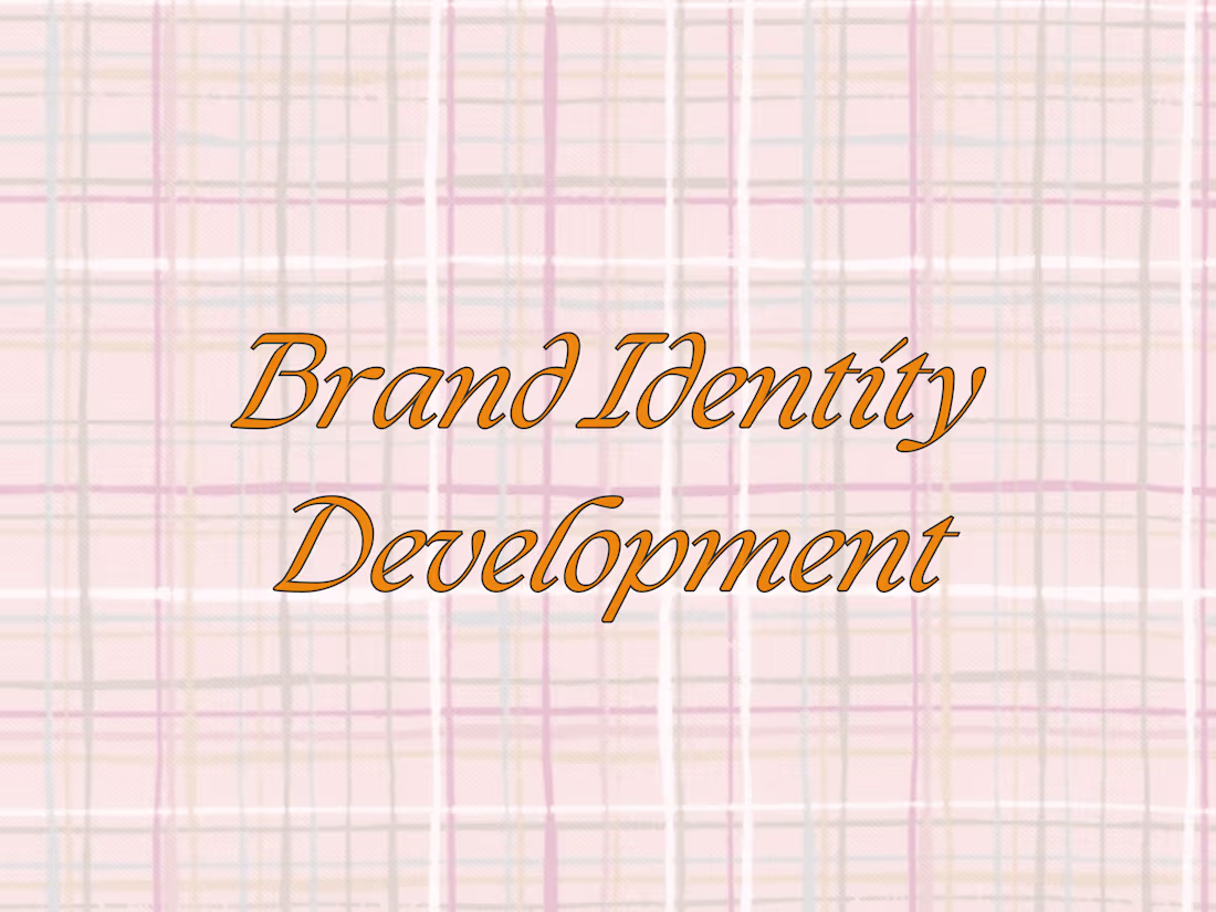 Cover image for 🌟 Brand Identity Development: Craft Your Unique Brand Story