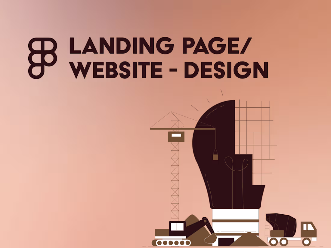Cover image for 🎨 Landing Page/ Website (Design)