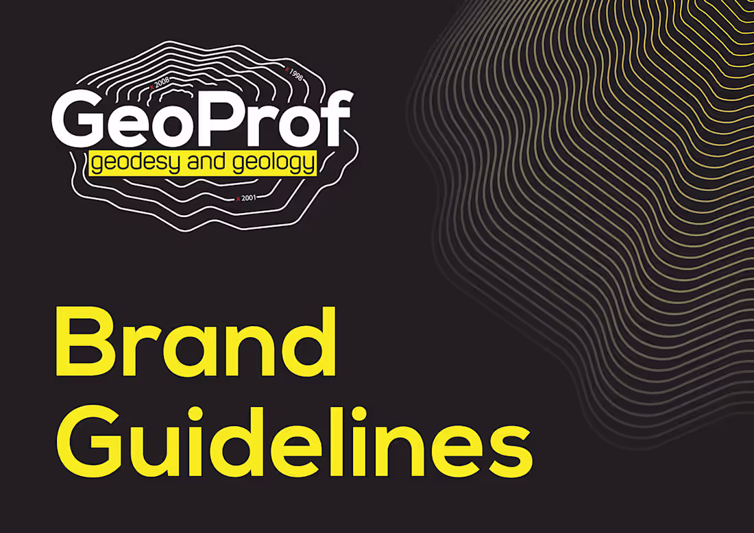 Cover image for Brand Guidelines for GeoProf 